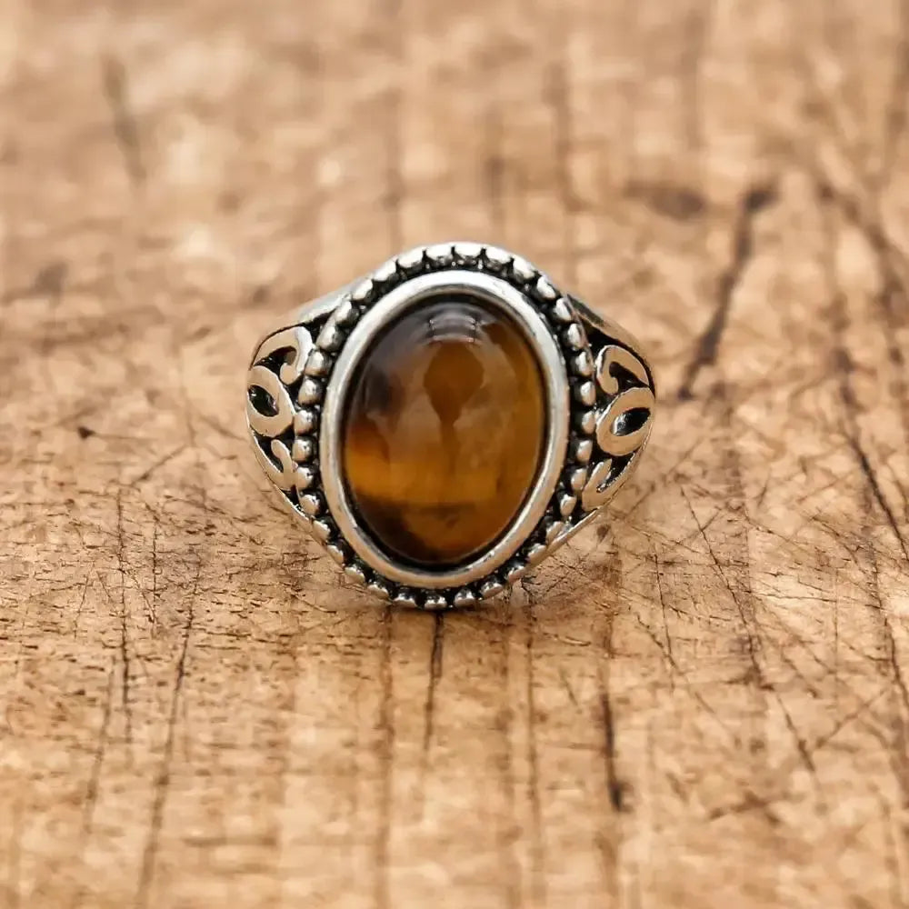 Bagues en pierre naturelle