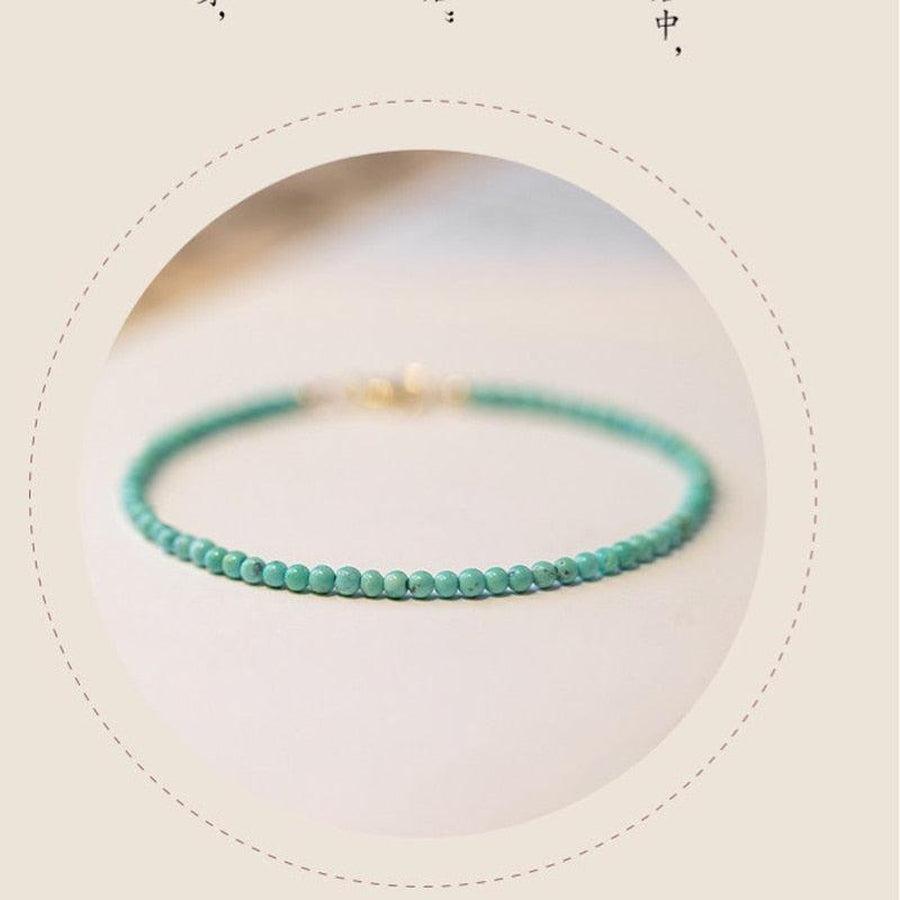 Bracelet de charme en Turquoises