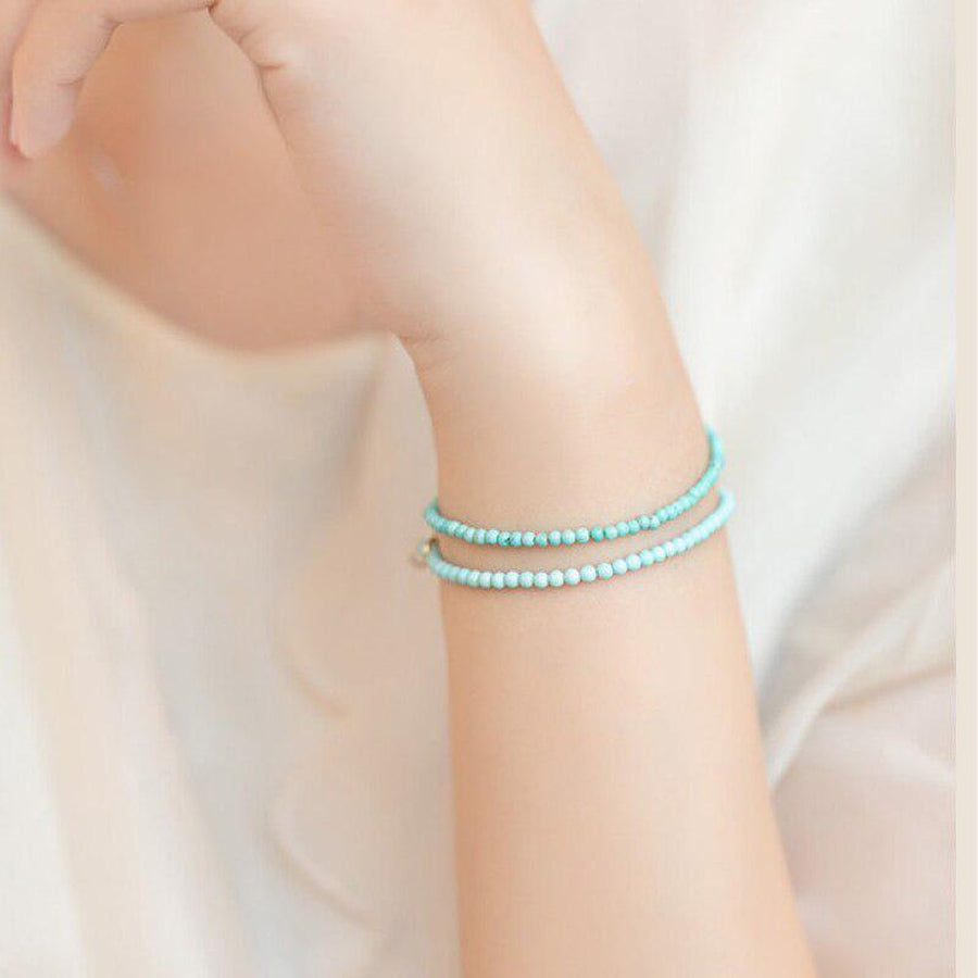 Bracelet de charme en Turquoises