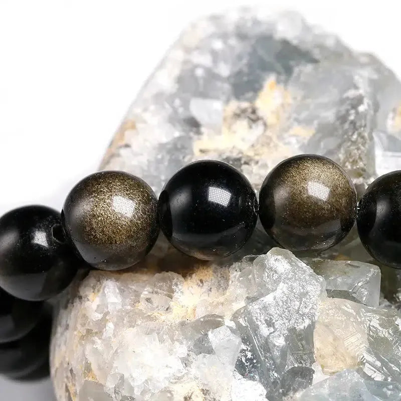 Bracelet en Obsidienne Oeil Celeste
