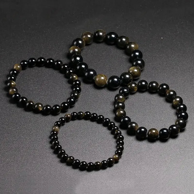 Bracelet en Obsidienne Oeil Celeste
