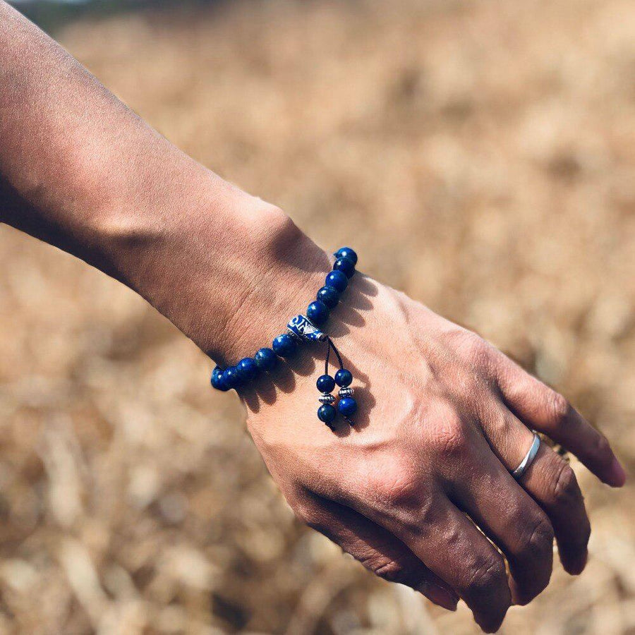 Bracelet en Pierres de Lapis Lazuli