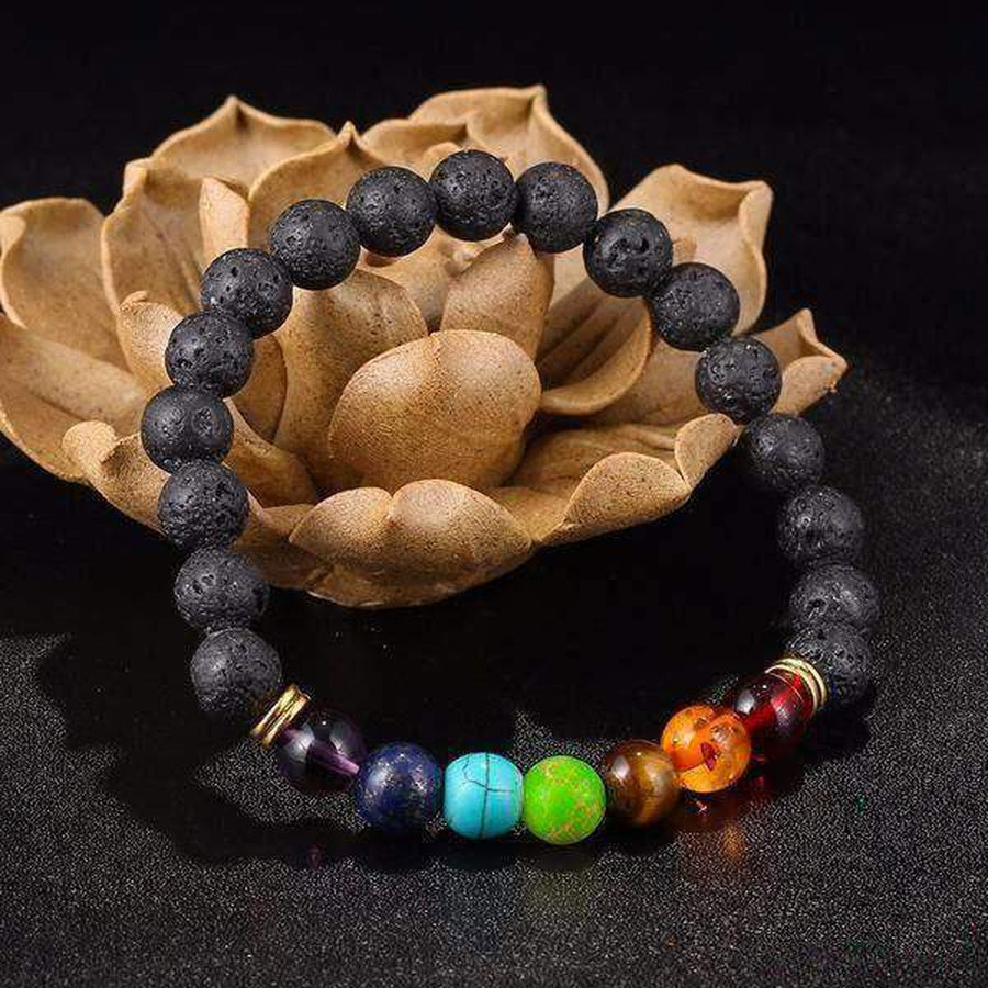 Bracelet «énergie positive» des 7 chakras