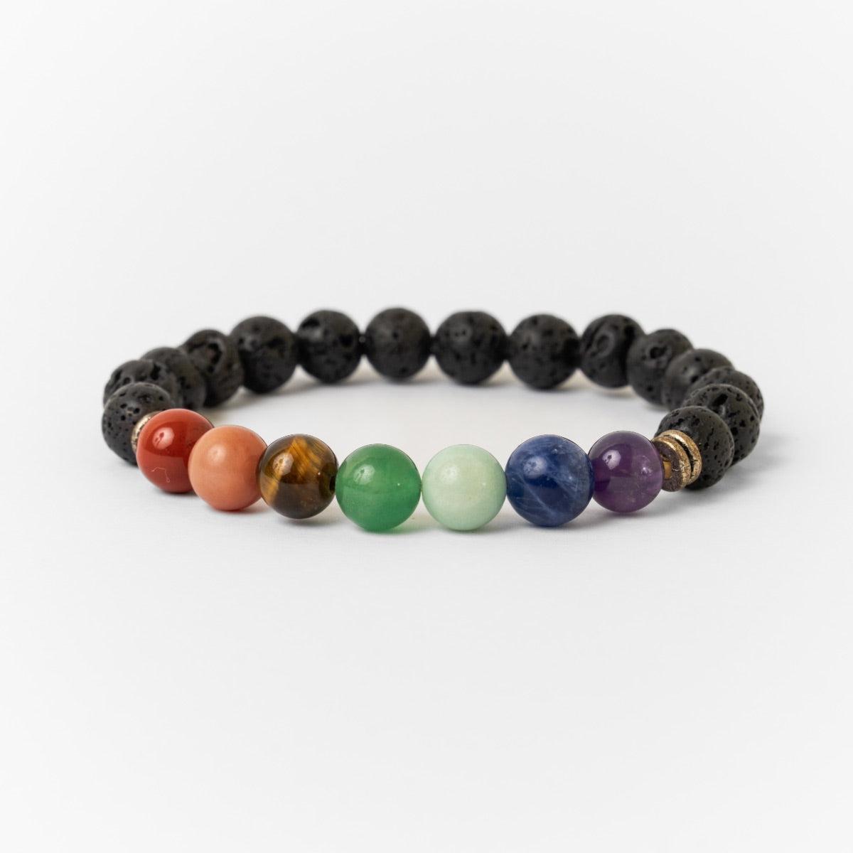 Bracelet «énergie positive» des 7 Chakras version 2024