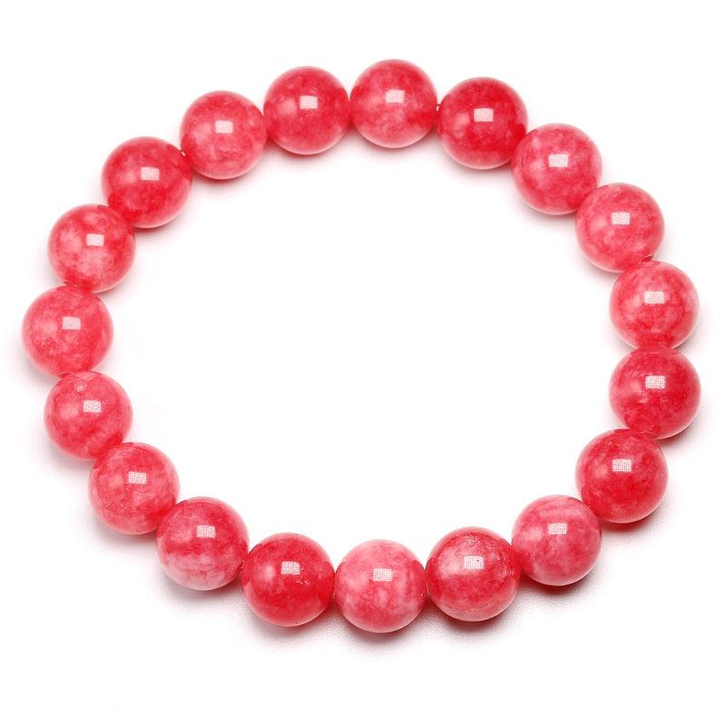 Bracelet «Harmonie et Energie positive» en Rhodonite