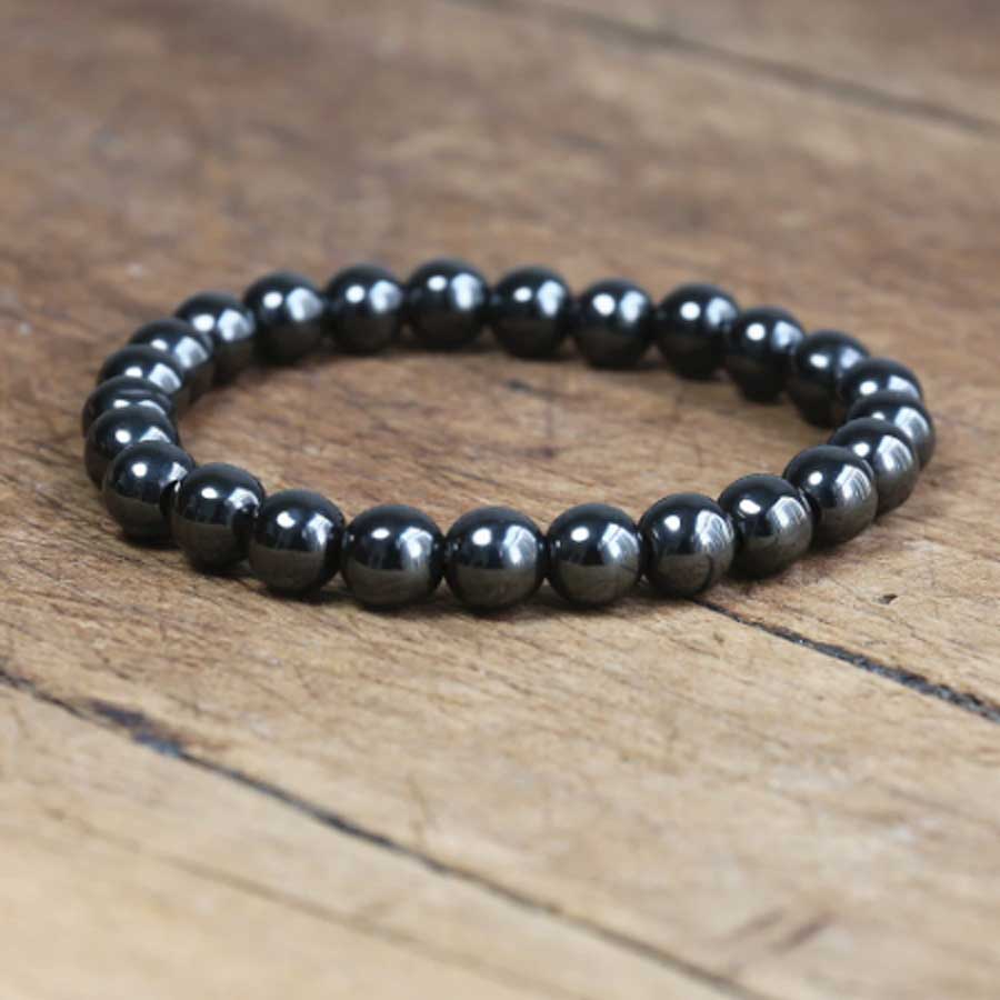 Bracelet magnétique en hematite