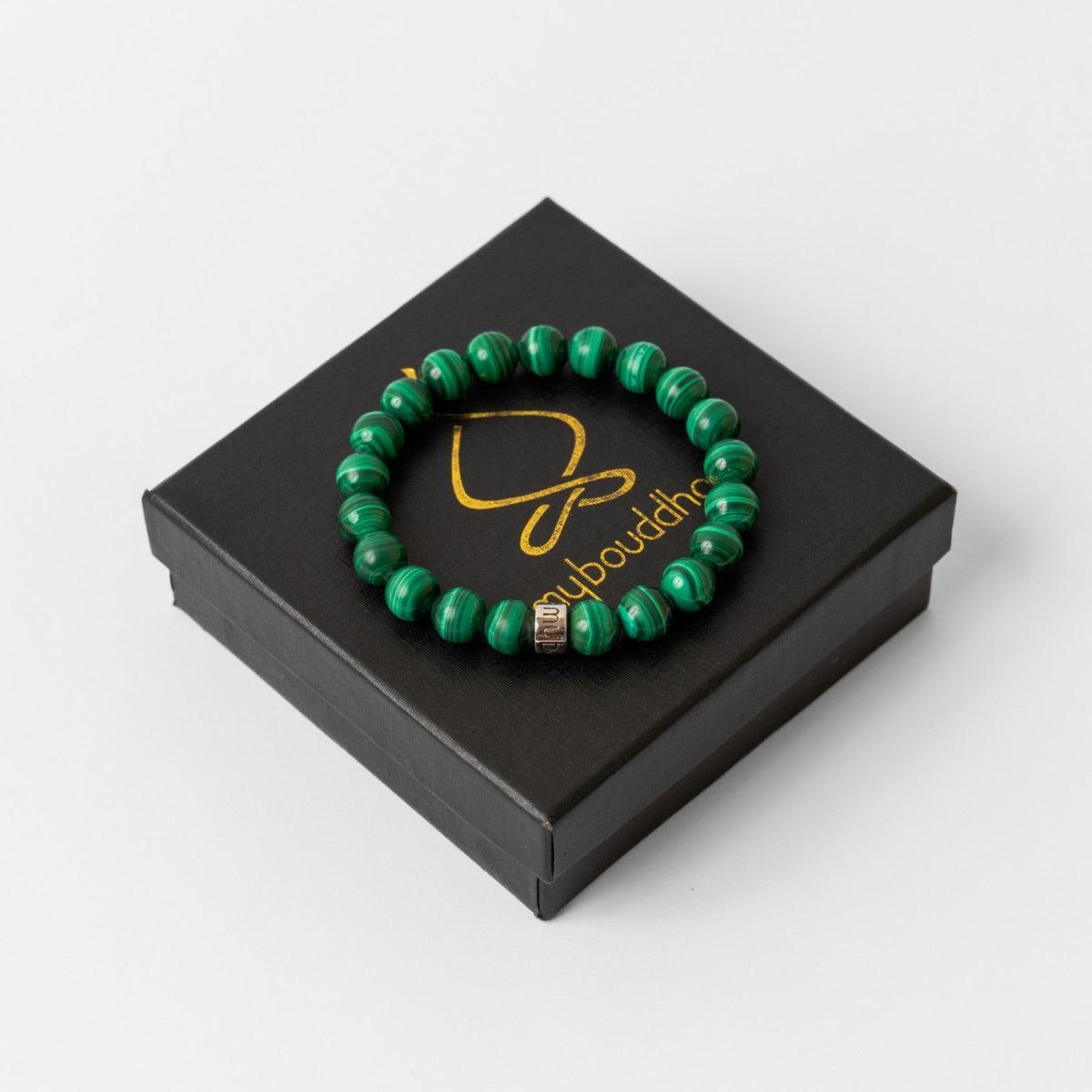 Bracelet « Soulagement des douleurs » en Malachite