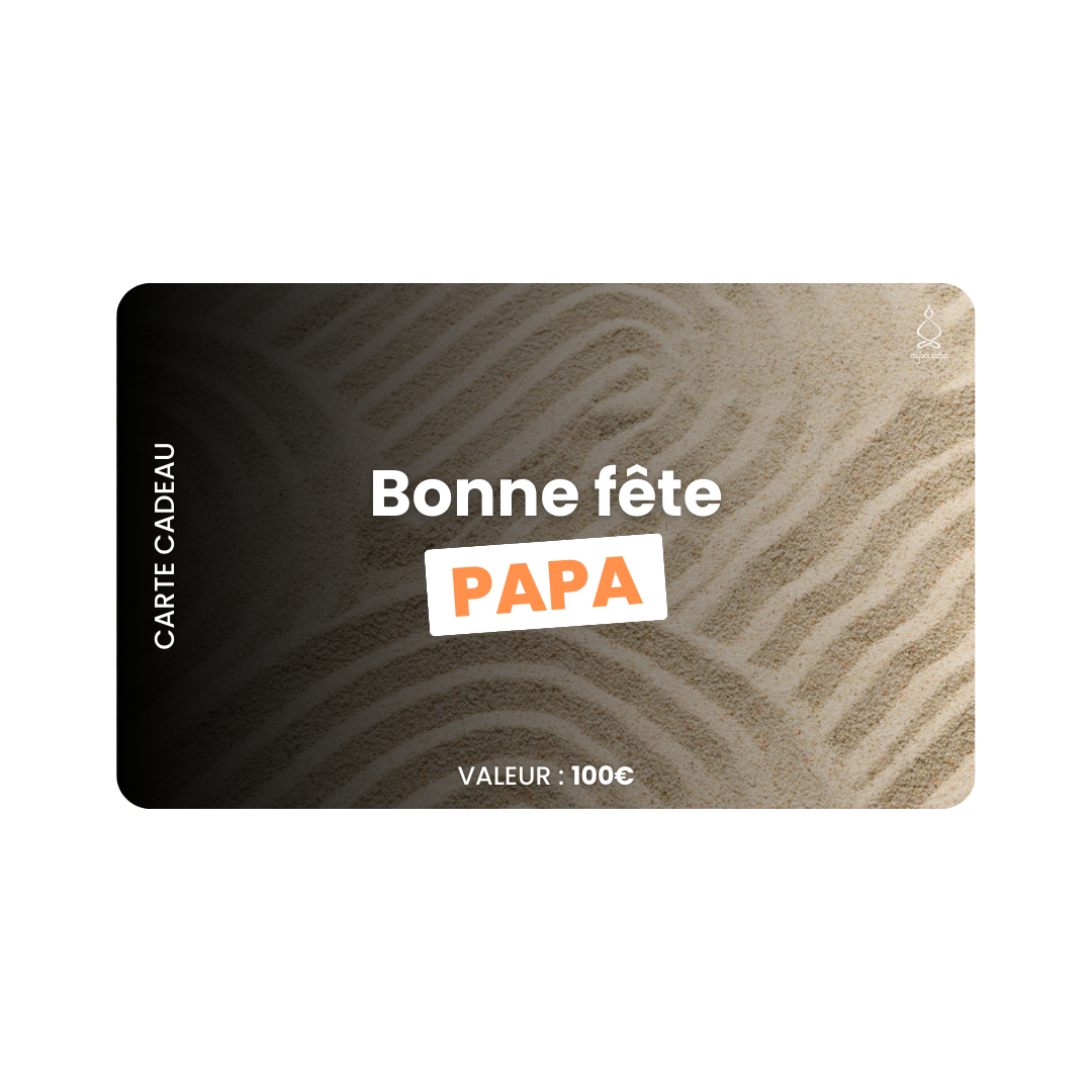 Carte cadeau Mybouddha - Fête des Pères 2025