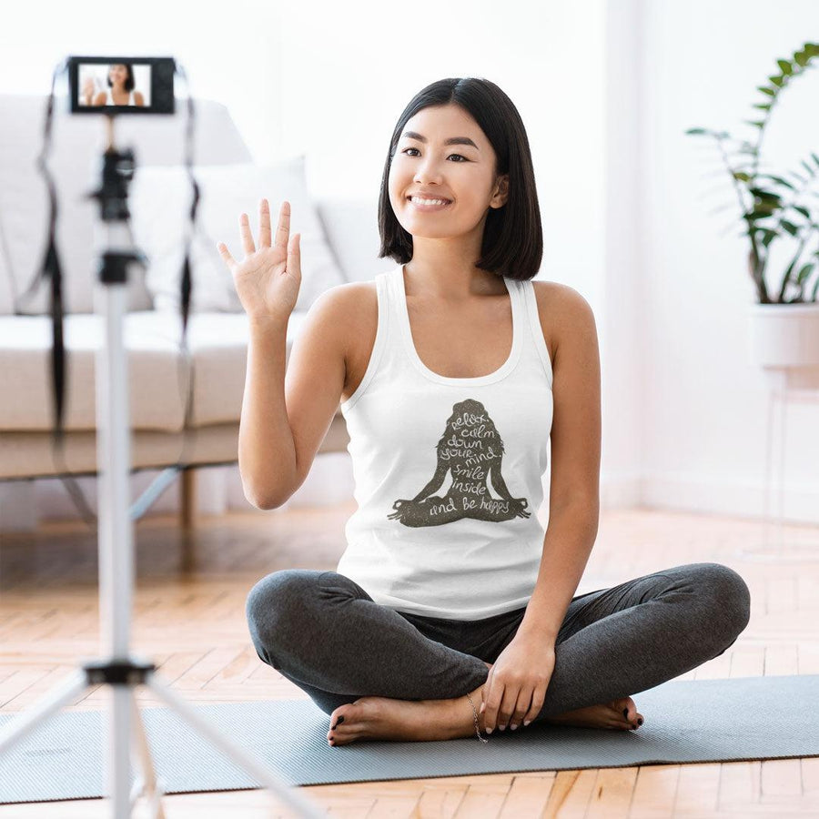 Débardeur en coton bio «Meditation» pour Femme