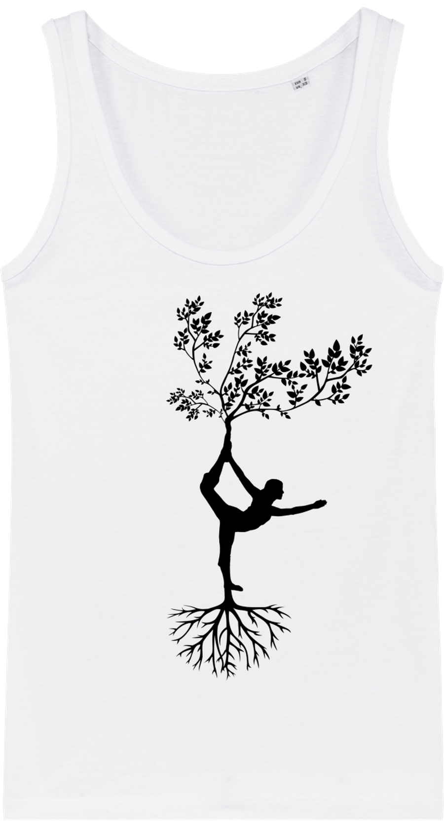 Débardeur en coton «Yoga Tree 1 » pour Femme