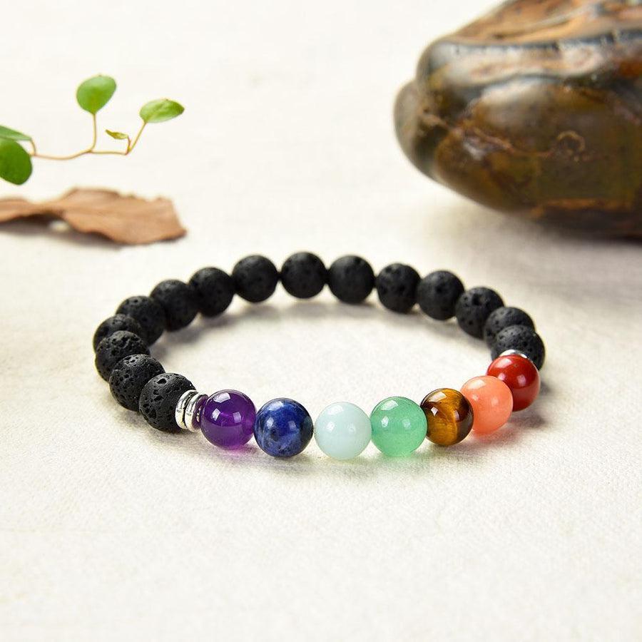 GRATUIT - Bracelet «énergie positive» des 7 Chakras