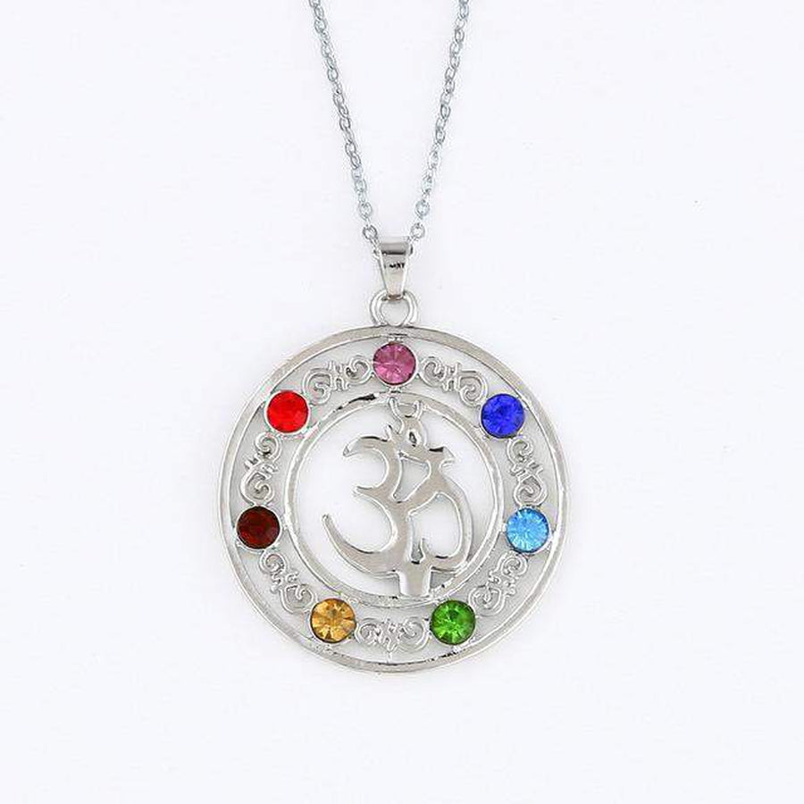 Pendentif «énergie positive» des 7 Chakras