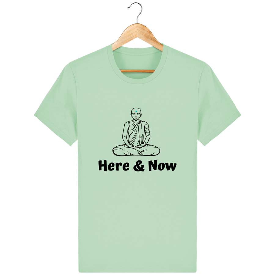 T-shirt en coton bio « Here & Now » pour homme