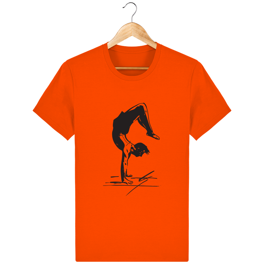 T-shirt en coton bio « Yoga 1» pour homme