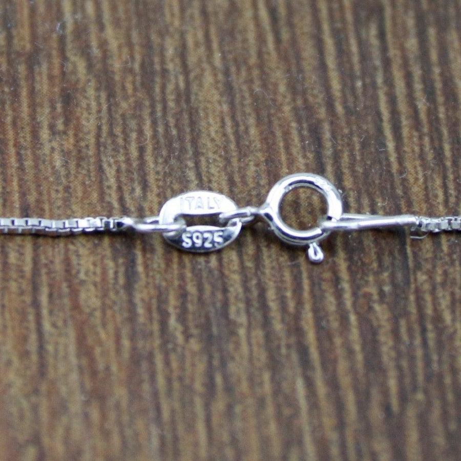 Collier pendentif en pierre d’Œil de tigre brun naturel