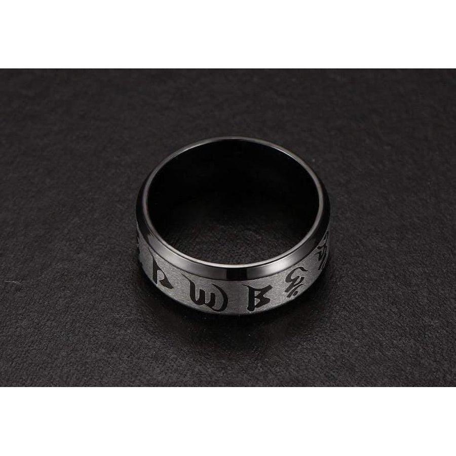 Bague mantra Om Mani Padme Hum