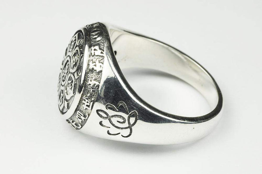 Bague «Om Mani Padme Hum» en Argent Sterling 925