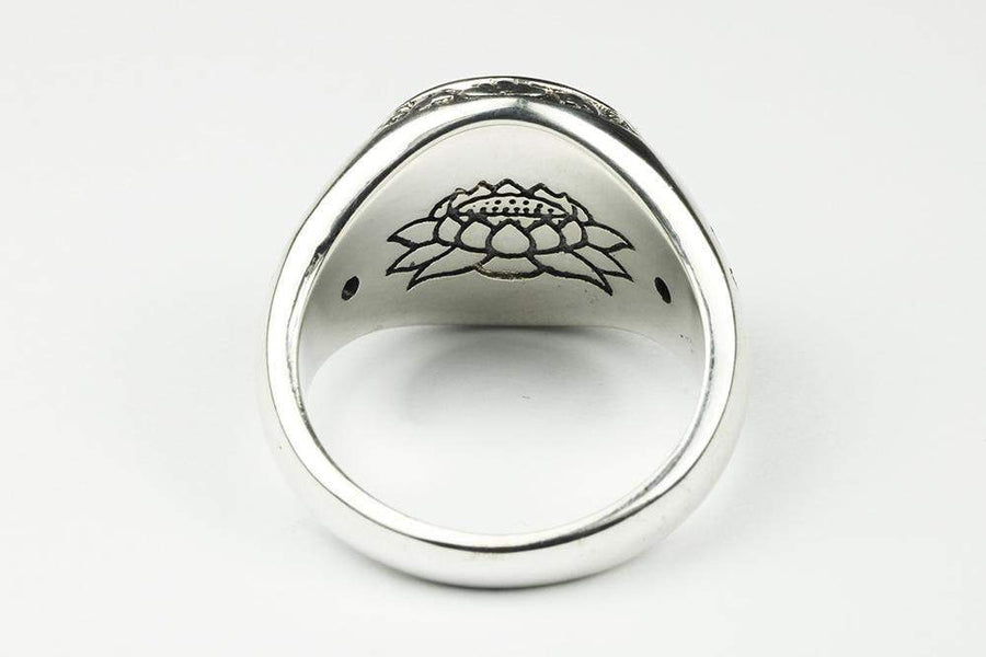 Bague «Om Mani Padme Hum» en Argent Sterling 925