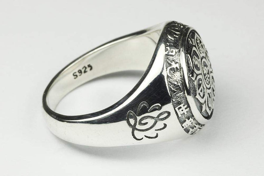 Bague «Om Mani Padme Hum» en Argent Sterling 925