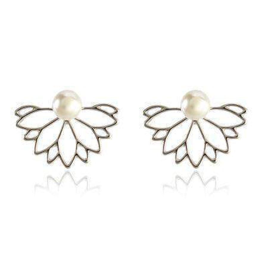 Boucles d'oreilles fleur de Lotus