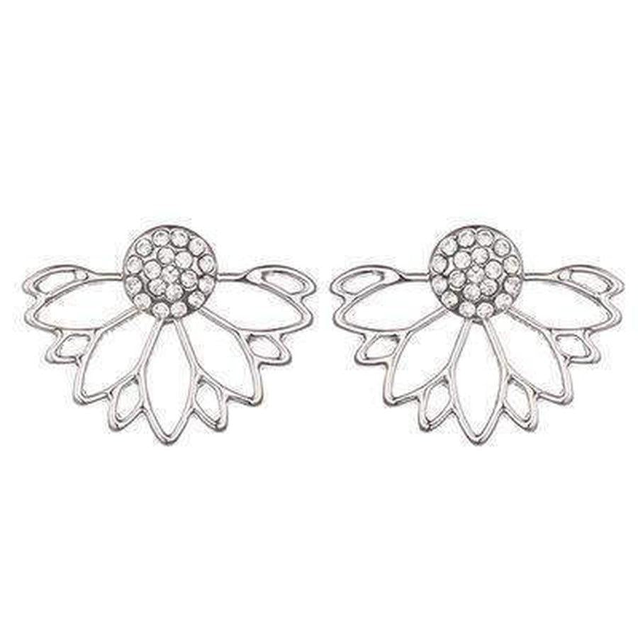 Boucles d'oreilles fleur de Lotus