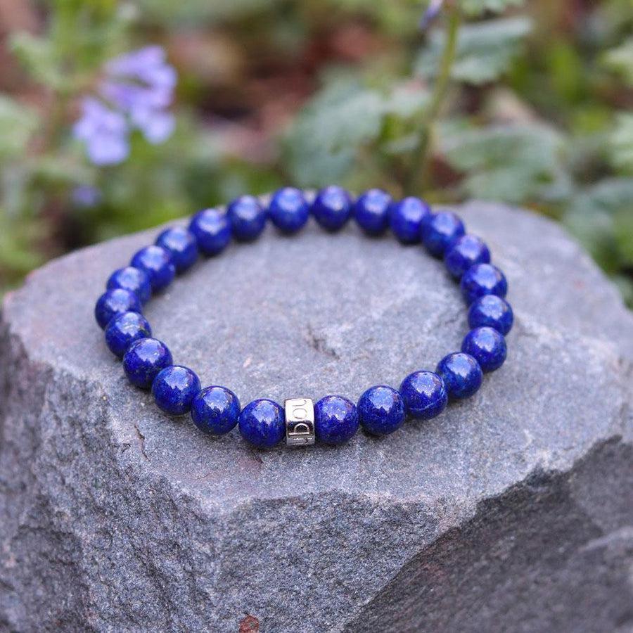 Bracelet « Amélioration de l’expression » en Lapis Lazuli