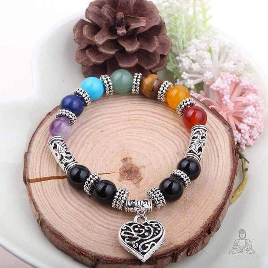 Bracelet d'AMOUR et de VITALITE des 7 chakras