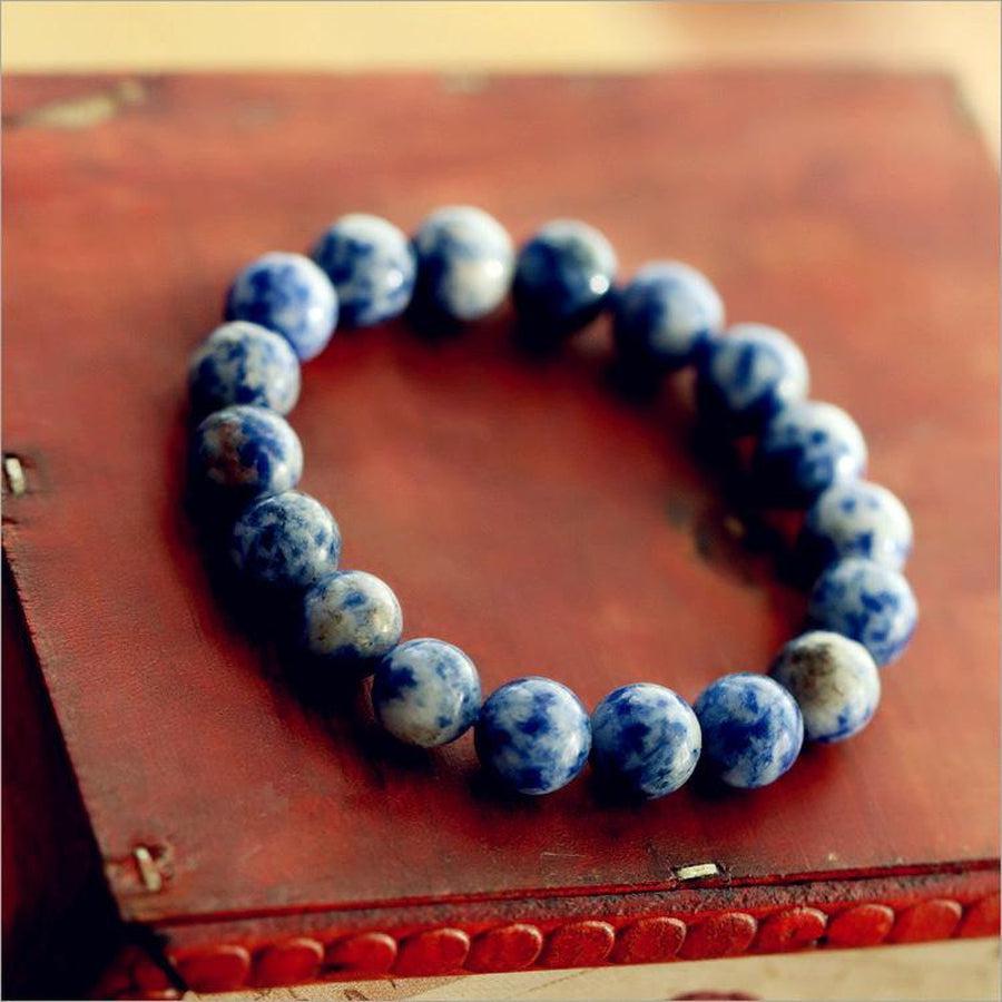 Bracelet de stabilité en Sodalite