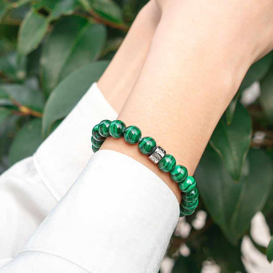 Bracelet « Soulagement des douleurs » en Malachite