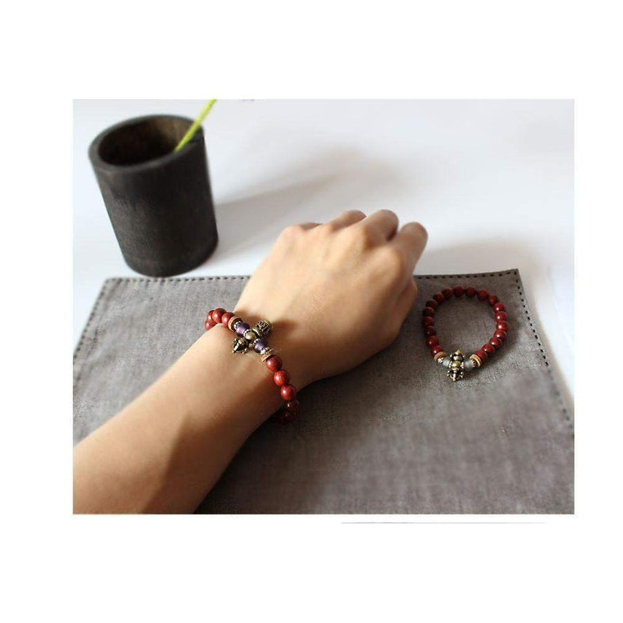 Bracelet tibétain «calme et tranquillité»
