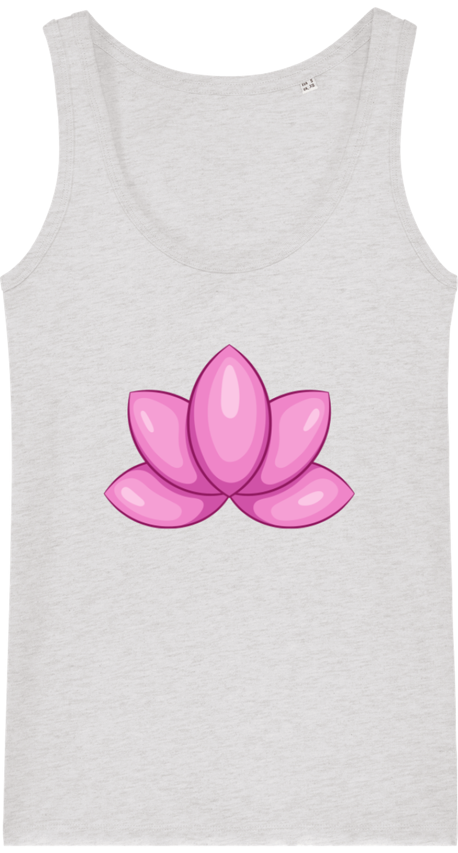 Débardeur en coton bio «Lotus 3» pour Femme