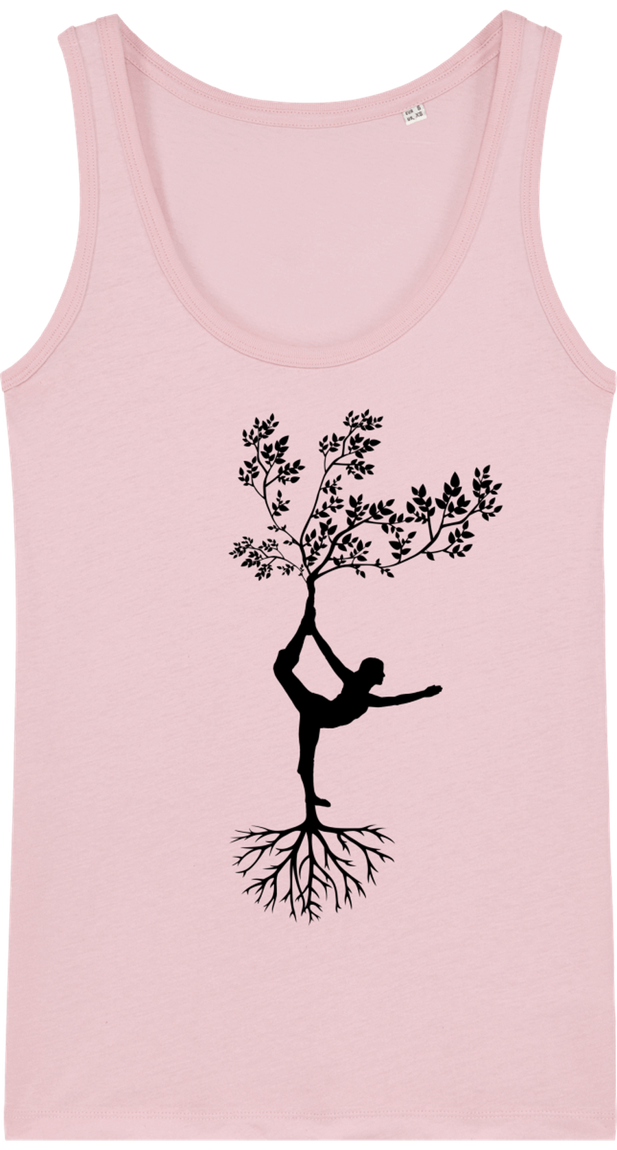 Débardeur en coton bio «Yoga Tree 1» pour Femme