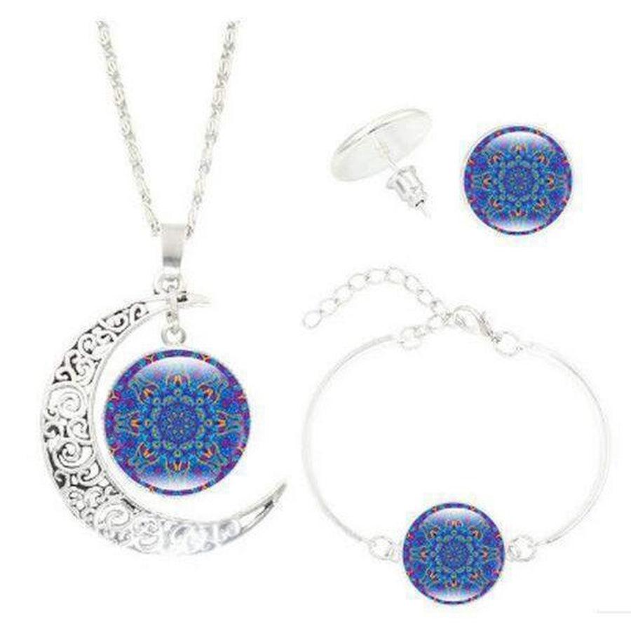 Parure « fleur de vie »