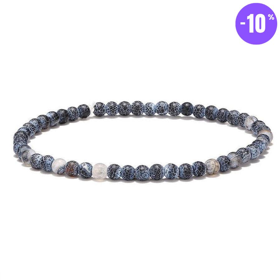 Trio de bracelets tibétains multi matière