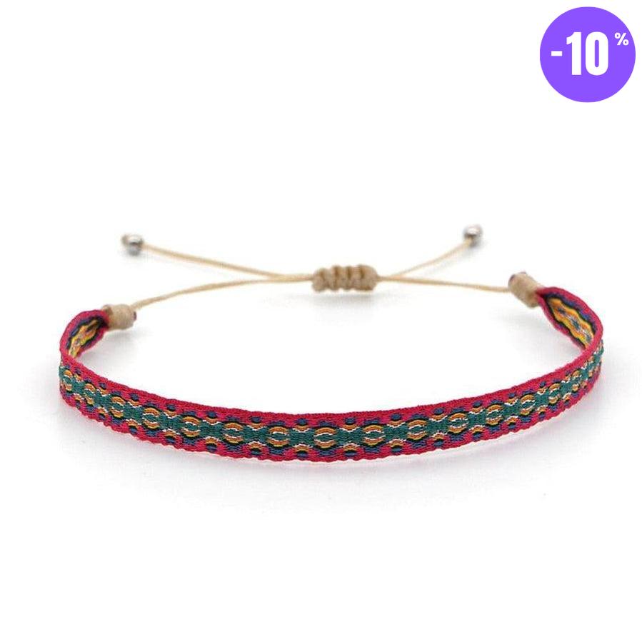 Trio de bracelets tibétains multi matière