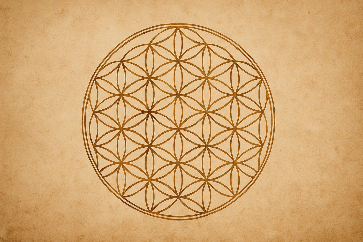 Symbole fleur de vie