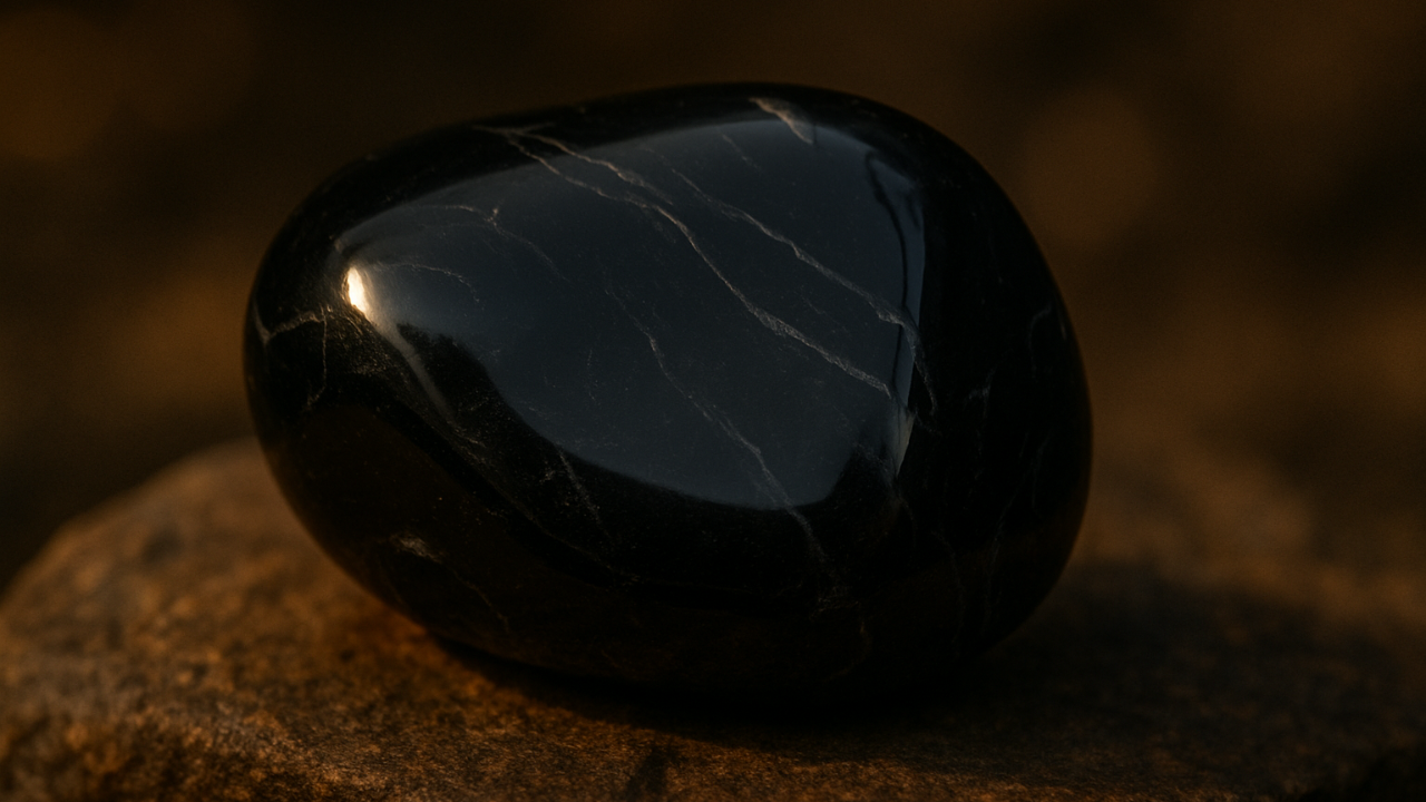 Les vertus de la pierre obsidienne noire