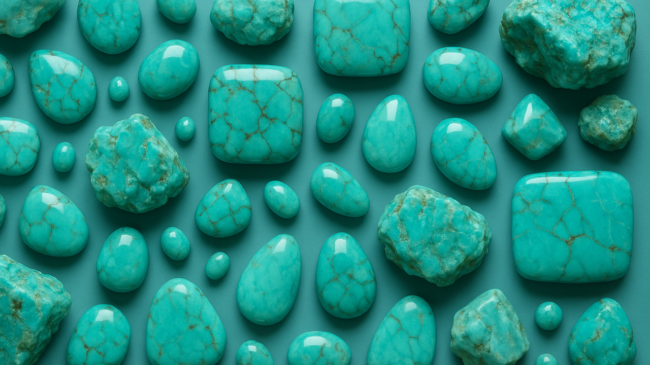 Pierres turquoise : Liste des pierres naturelles bleu-vert