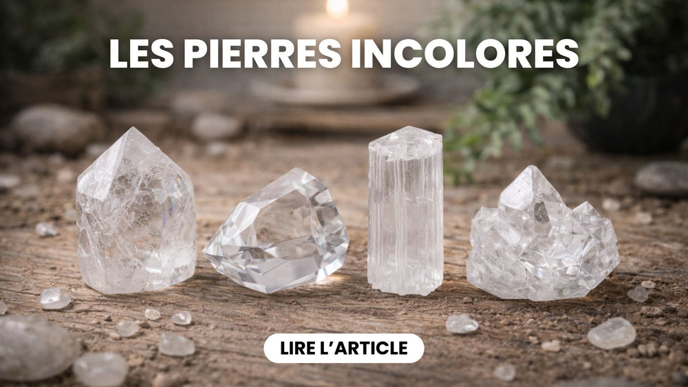 Pierre's Rouges Foncé Pierres transparentes : Liste des pierres naturelles incolores