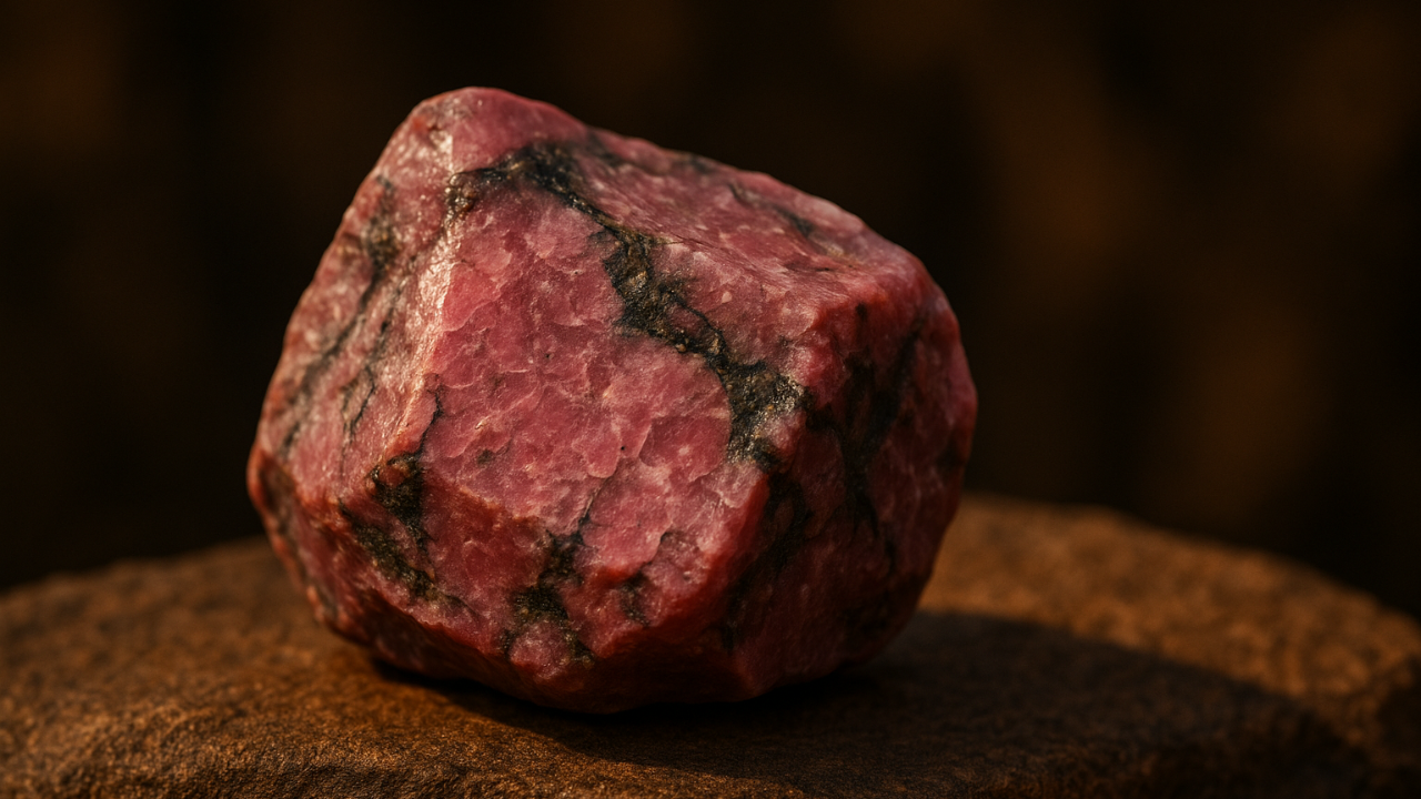 Rhodonite vertus