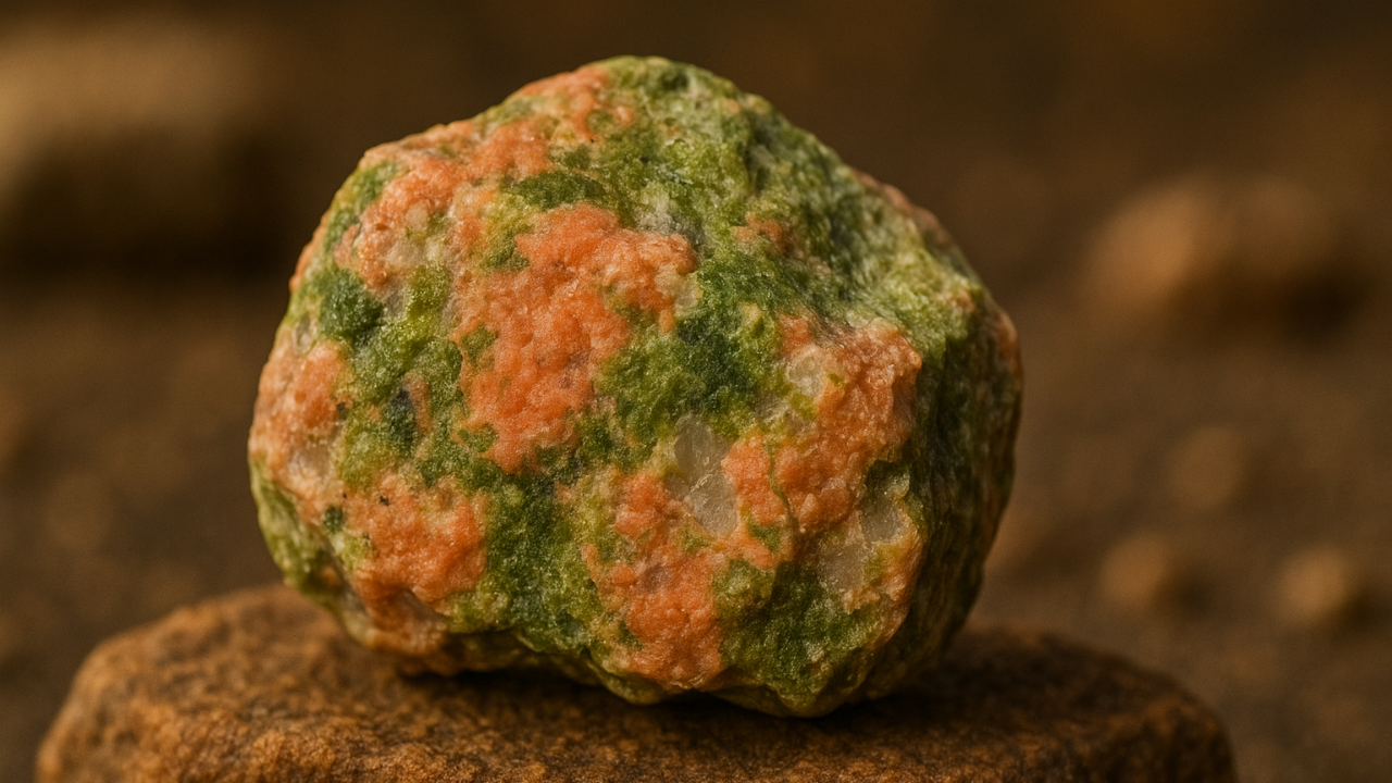 Unakite vertus