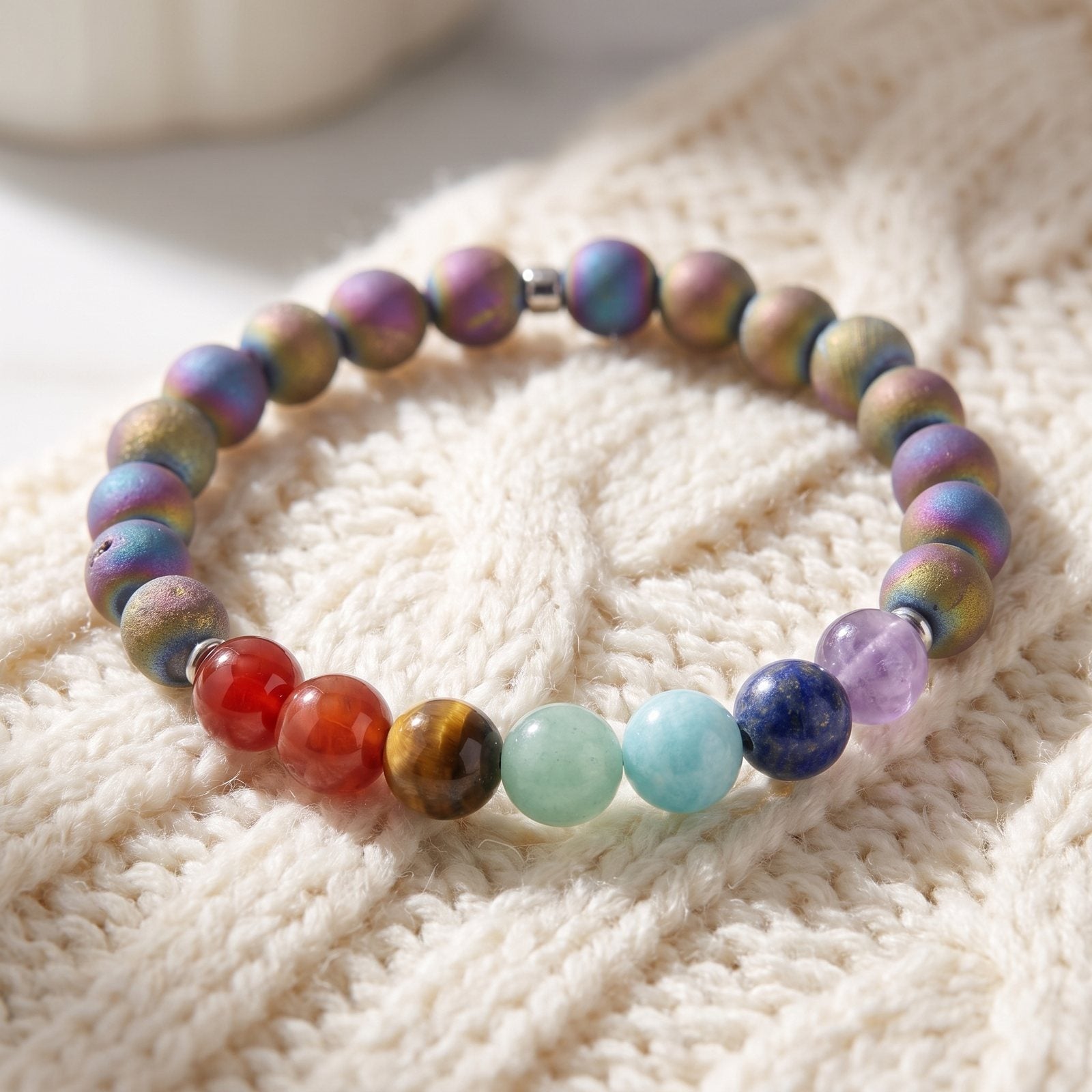 Bracelet 7 Chakras "Energie Positive"