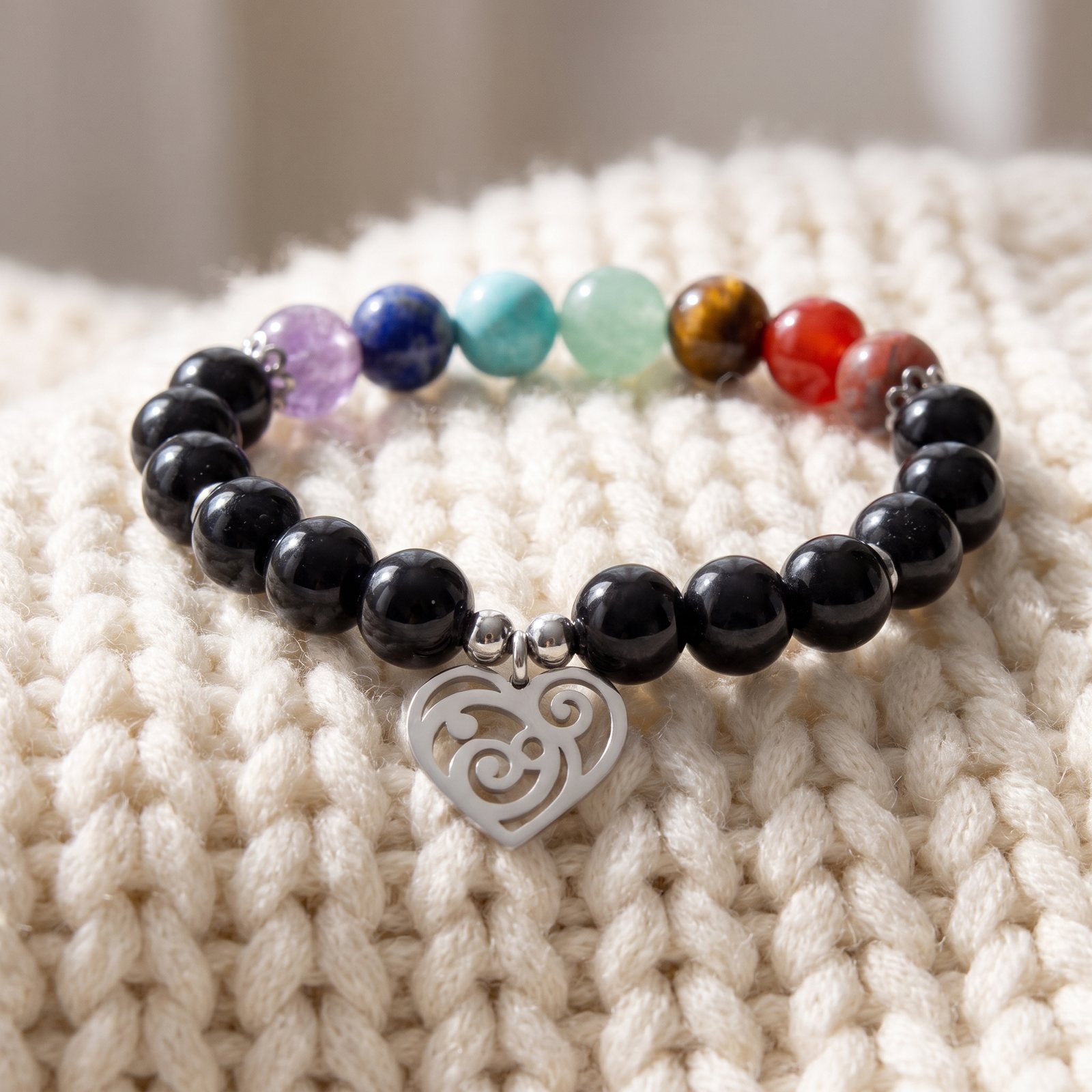 Bracelet 7 Chakras "Guérison & Amour"