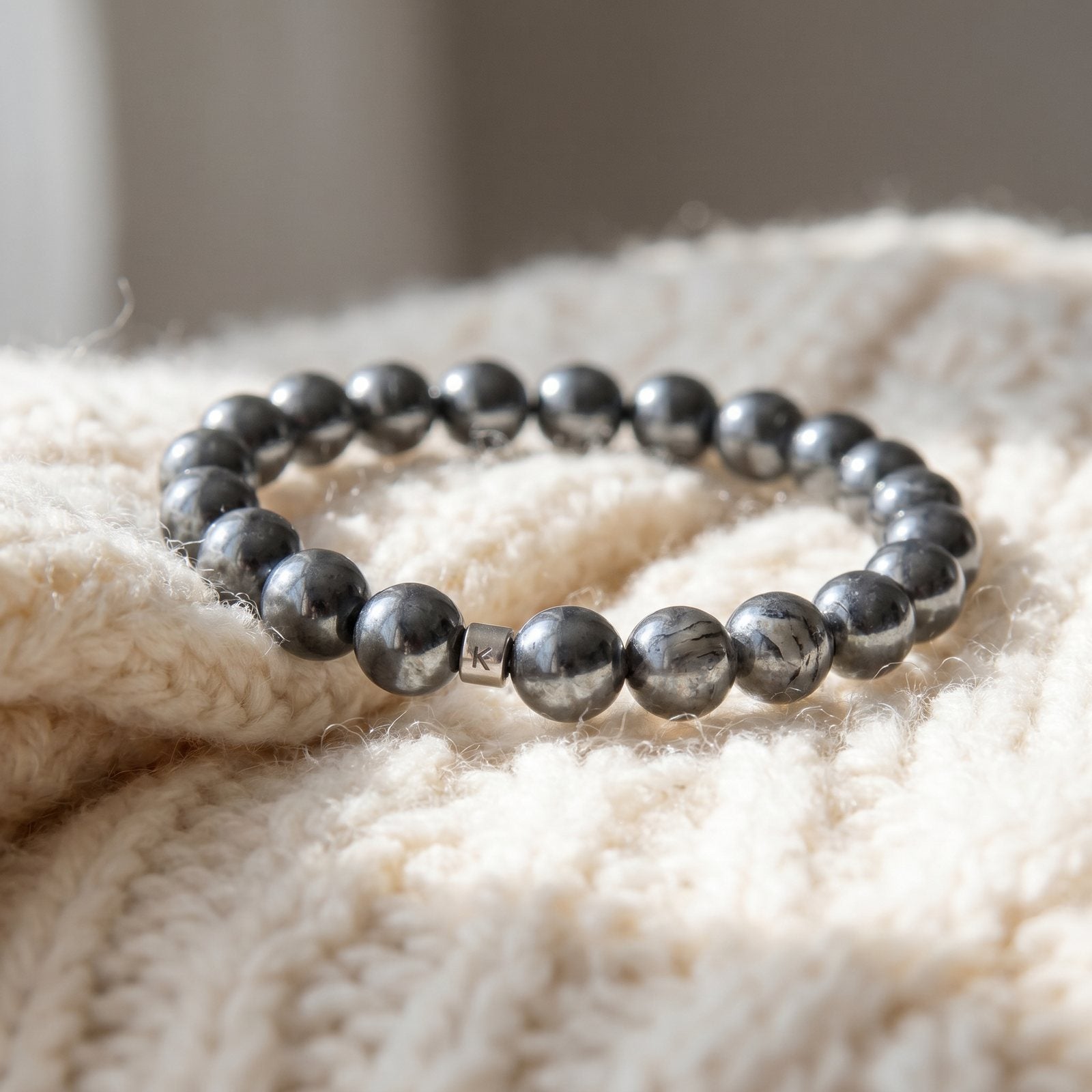 Bracelet en Hématite "Energie"