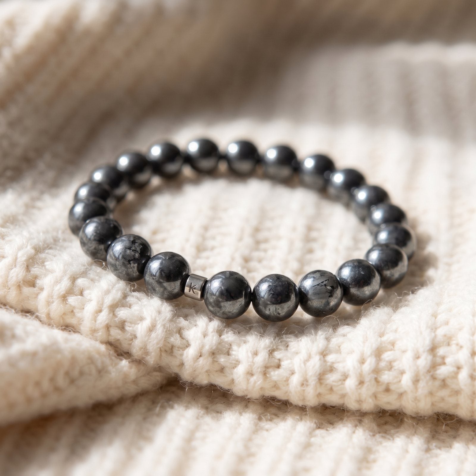 Bracelet en Hématite "Energie"