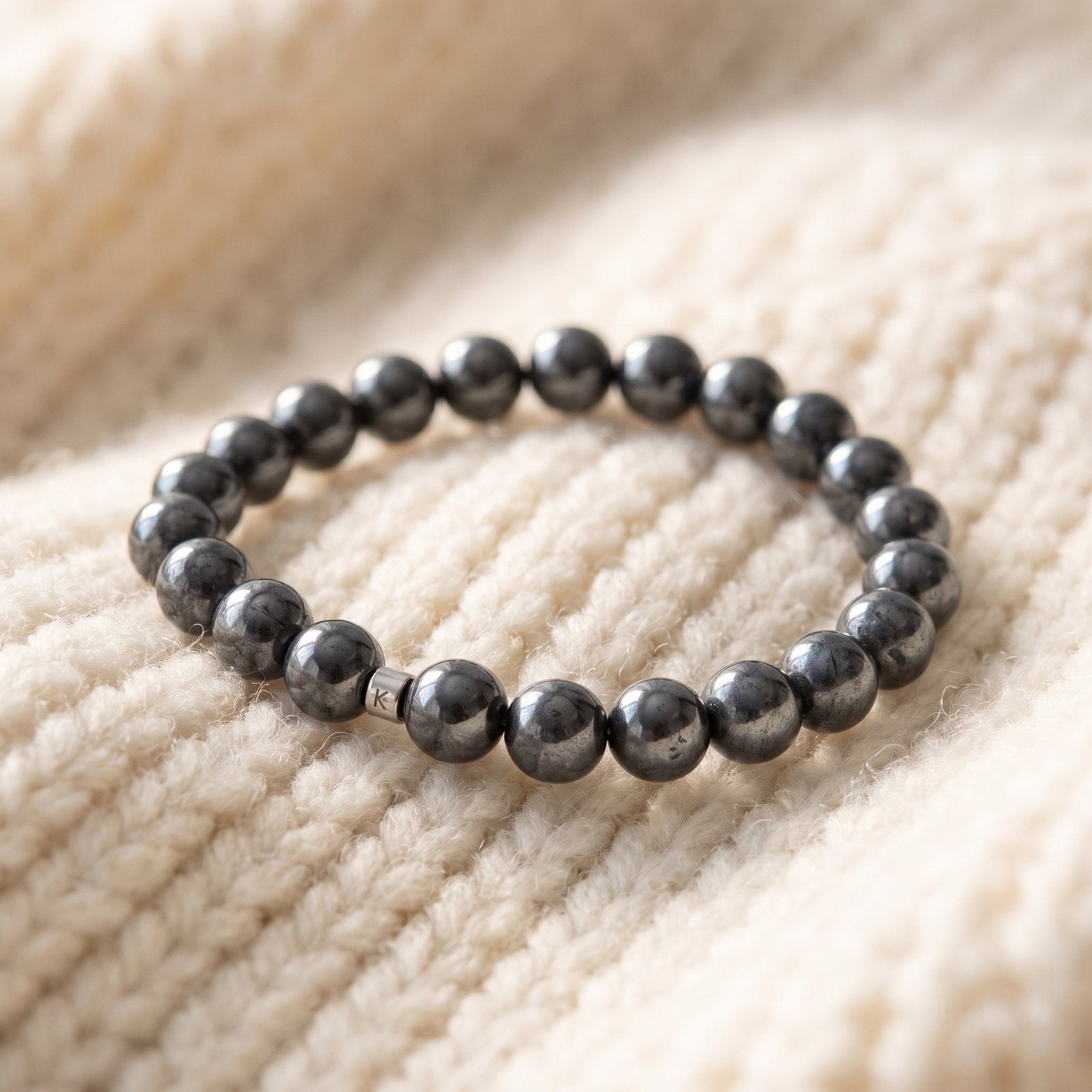 Bracelet en Hématite "Energie"