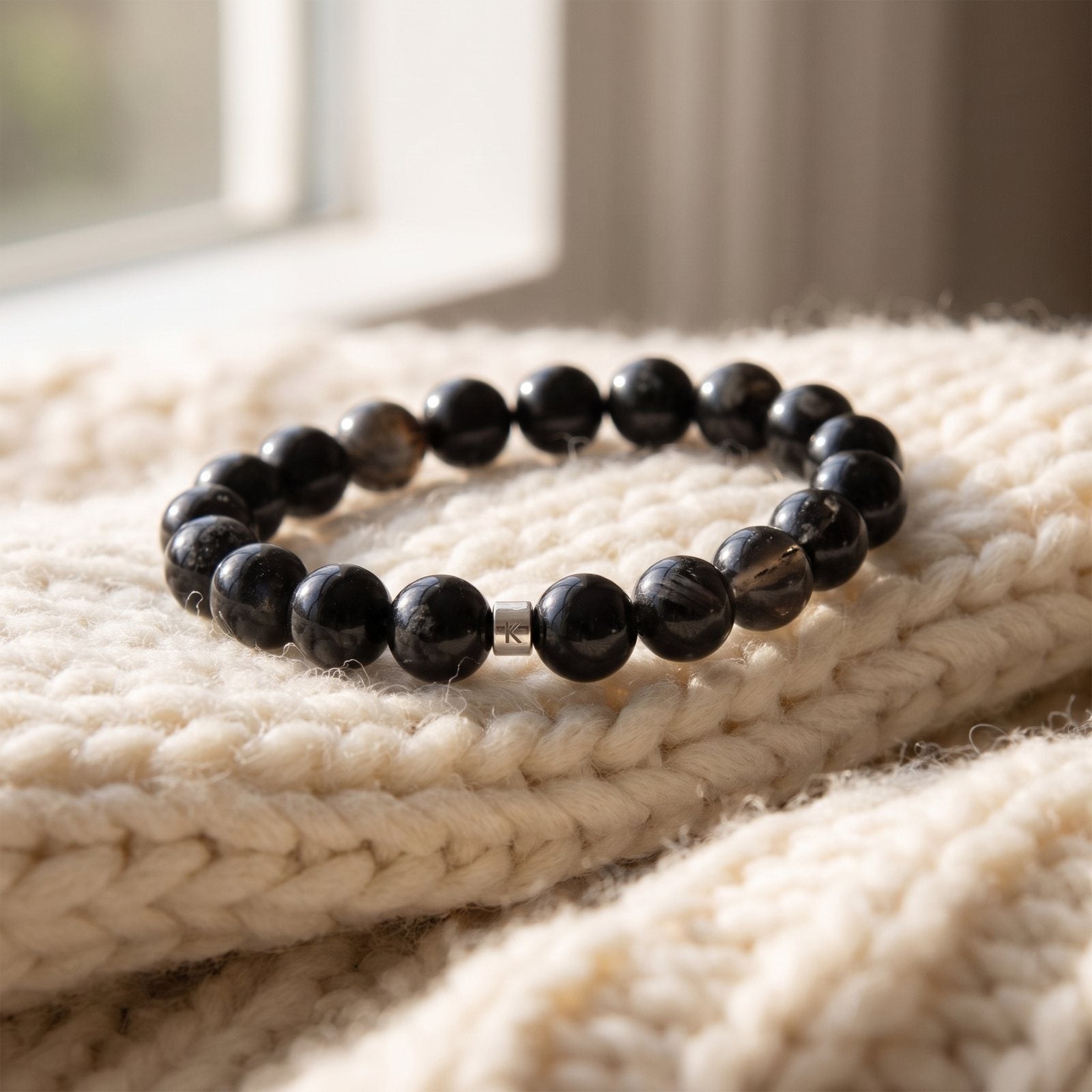 Bracelet en Obsidienne "Energie"