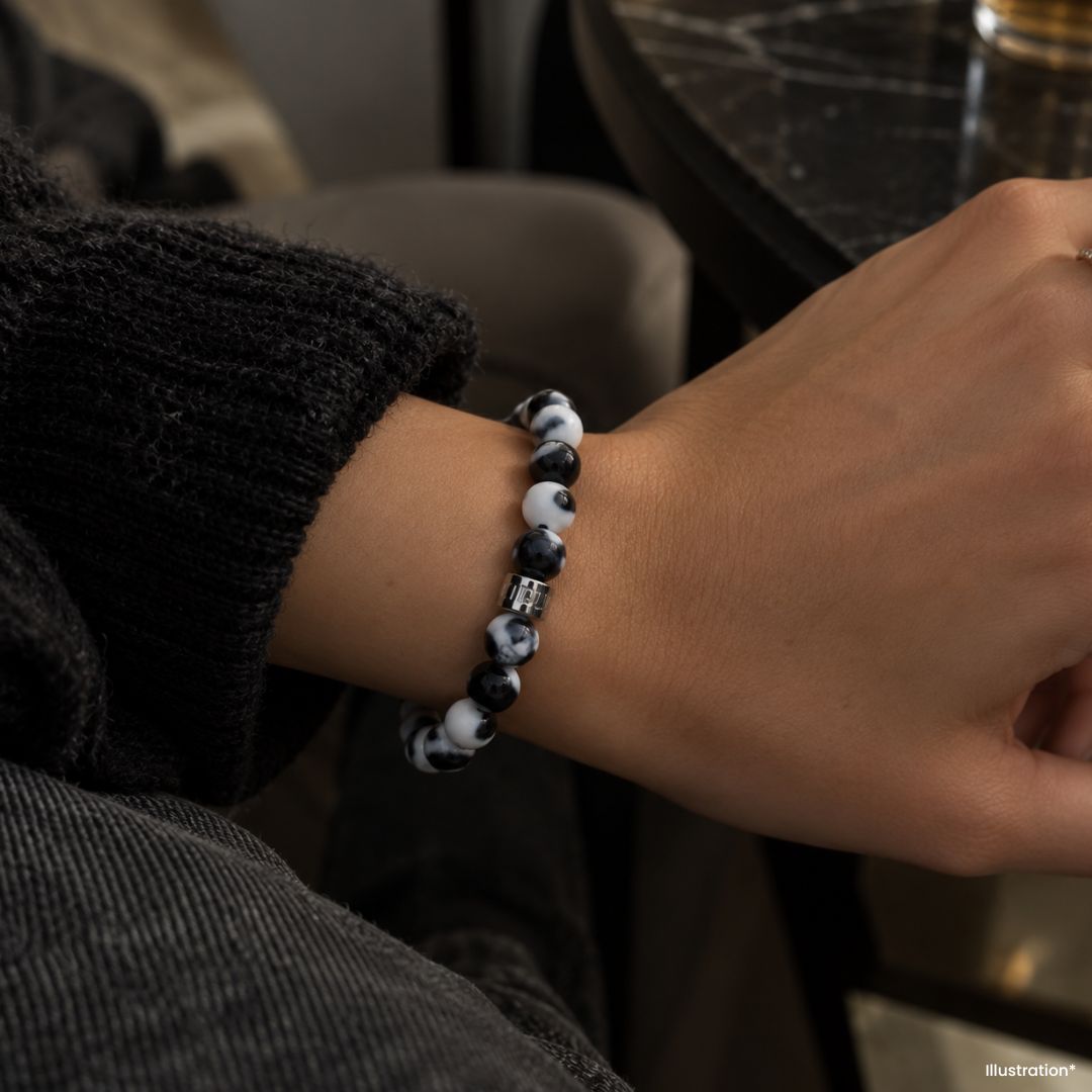 Bracelet « Protection » en Agate Orca