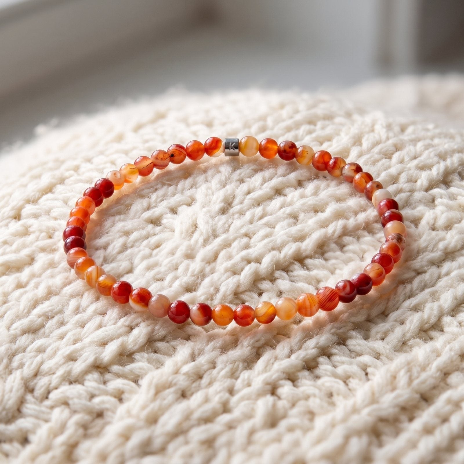 Mini Bracelet en Cornaline "Energie"