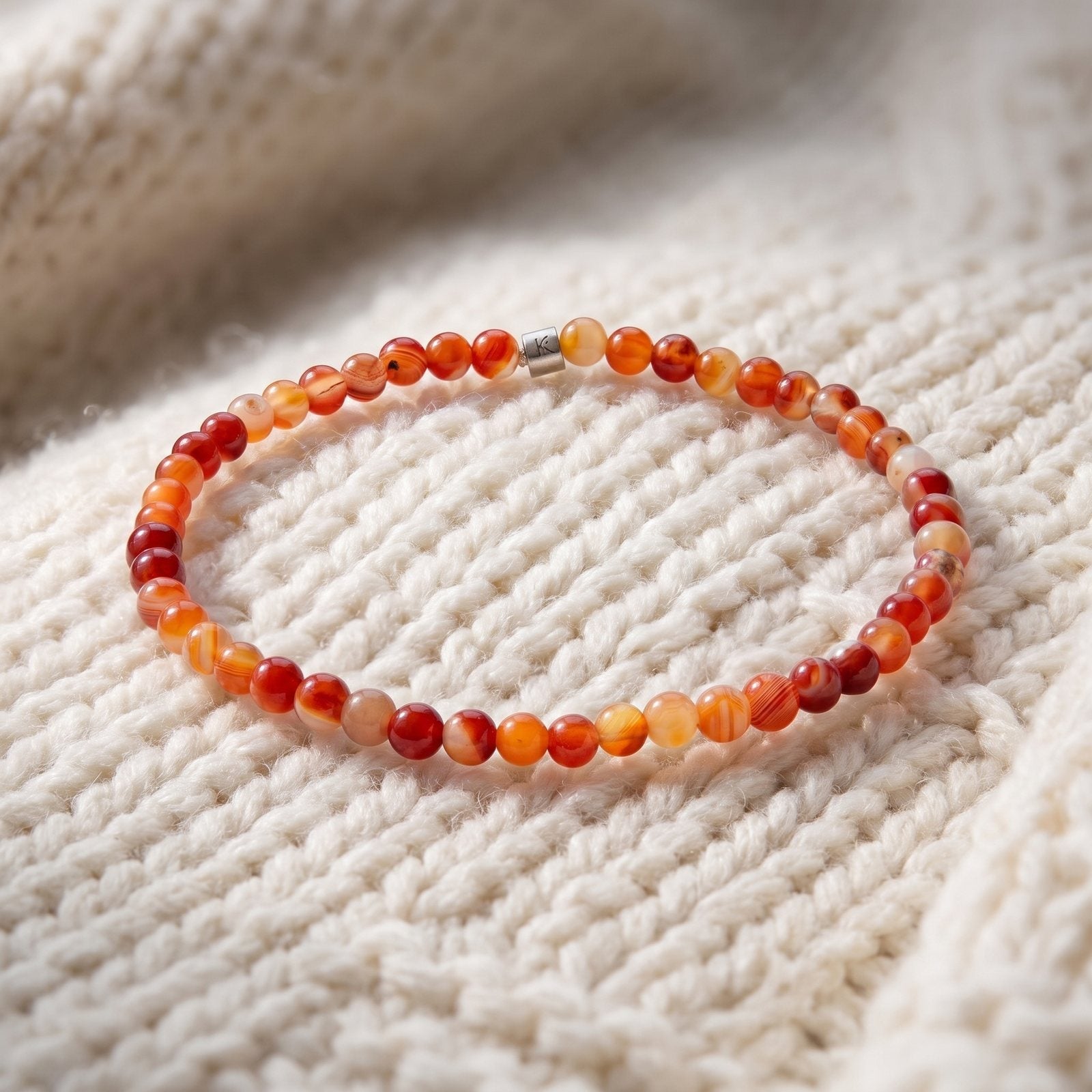 Mini Bracelet en Cornaline "Energie"